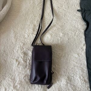 Dark Purple Crossbody Bag